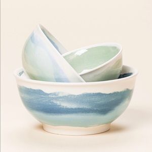 Pepper & Vetiver Set Of 3 Nesting Bowls